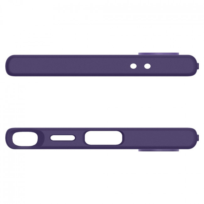 Spigen Samsung Galaxy S24 Ultra Liquid Air Θήκη Σιλικόνης - Deep Purple