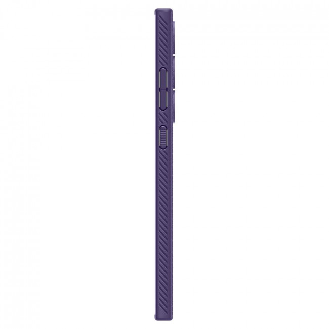 Spigen Samsung Galaxy S24 Ultra Liquid Air Θήκη Σιλικόνης - Deep Purple