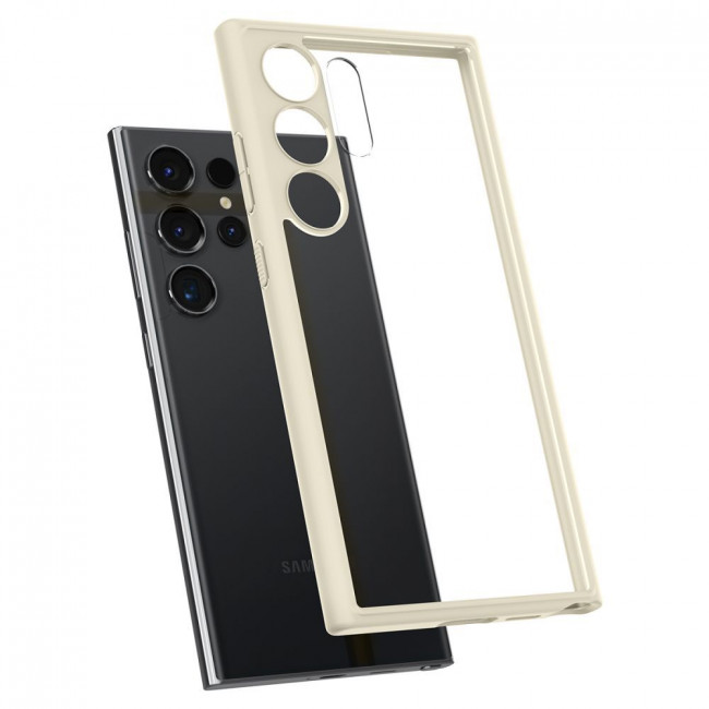 Spigen Samsung Galaxy S24 Ultra - Ultra Hybrid Σκληρή Θήκη με Πλαίσιο Σιλικόνης - Mute Beige