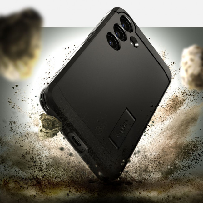 Spigen Samsung Galaxy S24+ Tough Armor Σκληρή Θήκη - Black