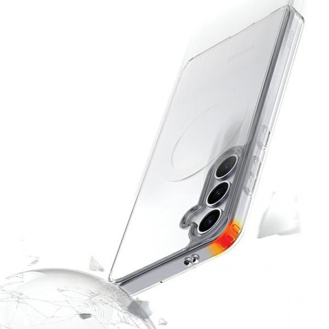 Araree Samsung Galaxy S24 Duple M Σκληρή Θήκη με Πλαίσιο Σιλικόνης και MagSafe - Διάφανη