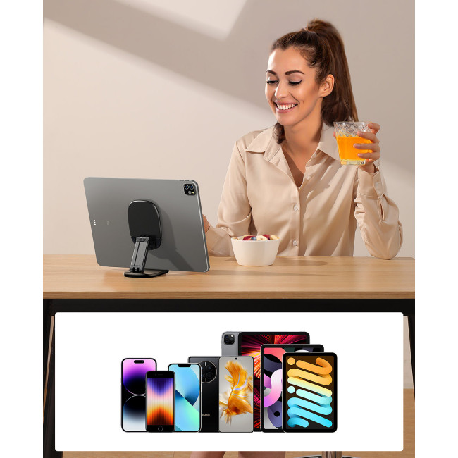 Joyroom Foldable Phone Stand Αναδιπλούμενη Βάση Στήριξης Κινητών - Black - JR-ZS371