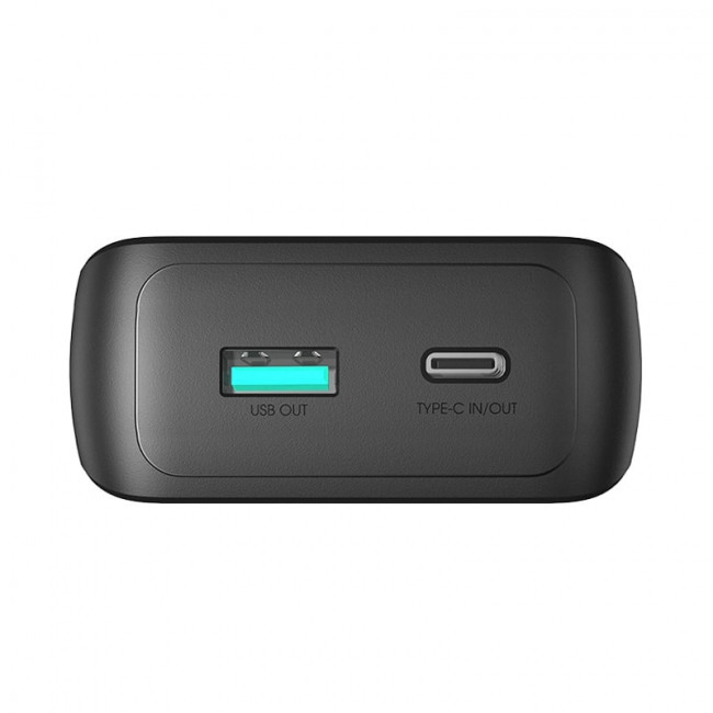 Joyroom JR-PBC07 Mini PowerBank 20000mAH 30W με Ενσωματωμένα Καλώδια Type-C / Lightning και 1 θύρα Type-C και 1 Θύρα USB - Black