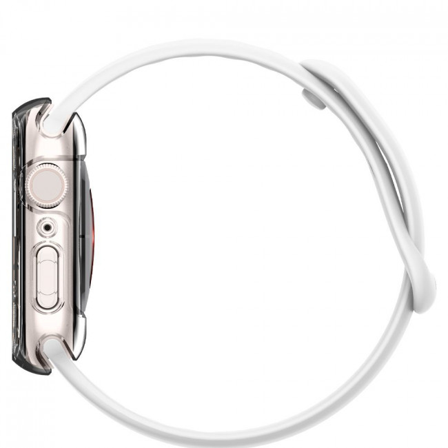 Spigen Θήκη Apple Watch 7 / 8 / 9 - 41mm με Προστασία Οθόνης Ultra Hybrid - Crystal Clear