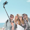 Tech-Protect L05S Ασύρματο Selfie Stick Τρίποδο με Τηλεχειριστήριο Bluetooth και Ενσωματωμένη Λάμπα LED - Black