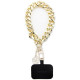 Guess 4G Charm Universal Big Hand Strap - Αλυσίδα Καρπού για Θήκη Κινητού - Gold - GUOUCBMC4MD