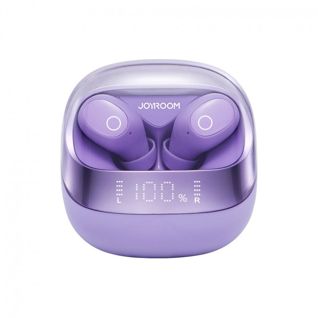 Joyroom Jdots Series Bluetooth 5.3 - Ασύρματα ακουστικά για Κλήσεις / Μουσική - Purple - JR-DB2