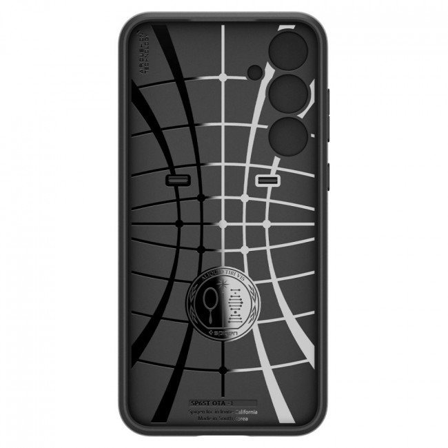 Spigen Samsung Galaxy A55 5G Optik Armor Θήκη Σιλικόνης με Κάλυμμα για την Κάμερα - Black