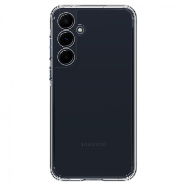 Spigen Samsung Galaxy A55 5G Σκληρή Θήκη με Πλαίσιο Σιλικόνης Ultra Hybrid - Crystal Clear