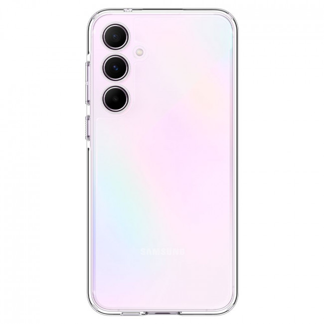 Spigen Samsung Galaxy A55 5G Σκληρή Θήκη με Πλαίσιο Σιλικόνης Ultra Hybrid - Crystal Clear