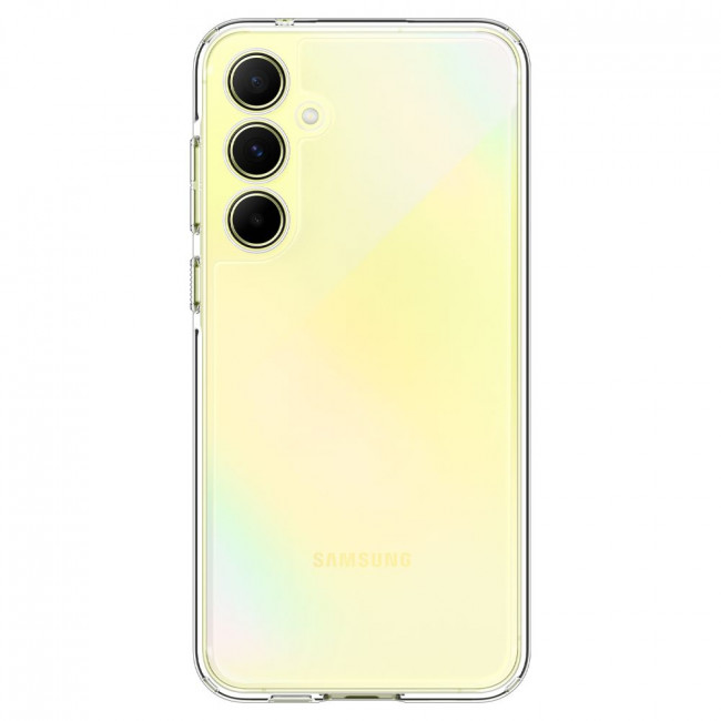 Spigen Samsung Galaxy A55 5G Σκληρή Θήκη με Πλαίσιο Σιλικόνης Ultra Hybrid - Crystal Clear