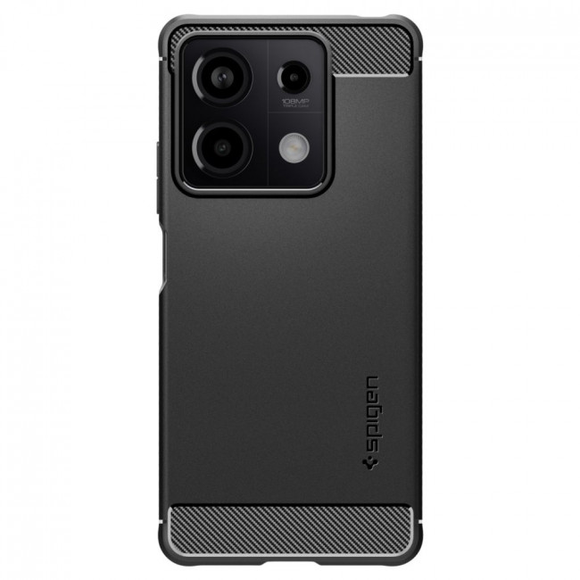 Spigen Xiaomi Redmi Note 13 5G Θήκη TPU Rugged Armor - Matte Black