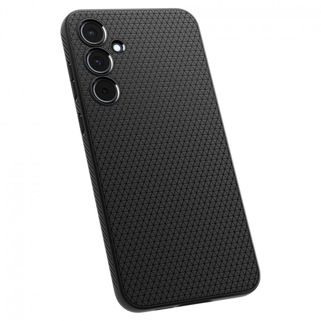 Spigen Samsung Galaxy A55 5G Liquid Air Θήκη Σιλικόνης - Matte Black