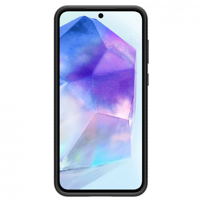 Spigen Samsung Galaxy A55 5G Liquid Air Θήκη Σιλικόνης - Matte Black