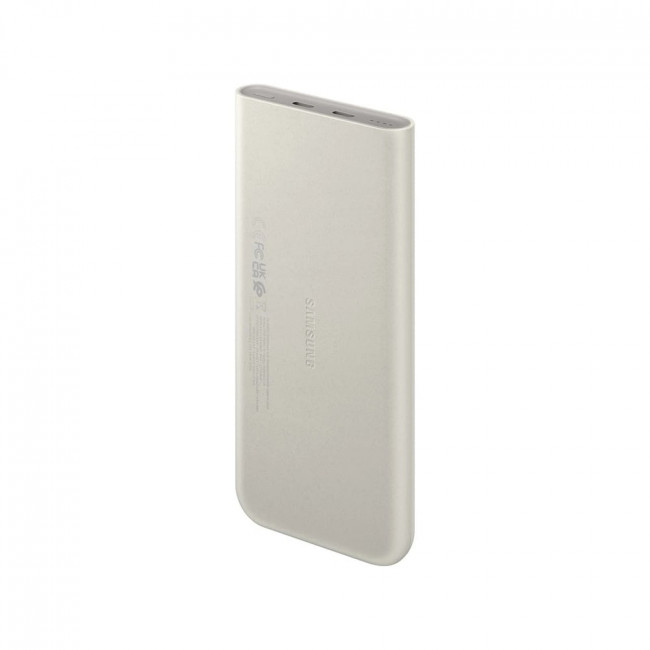 Samsung Fast Charge 25W Power Bank 10000mAh με 2 Θύρες Type-C - Beige - EB-P3400XUEGEU