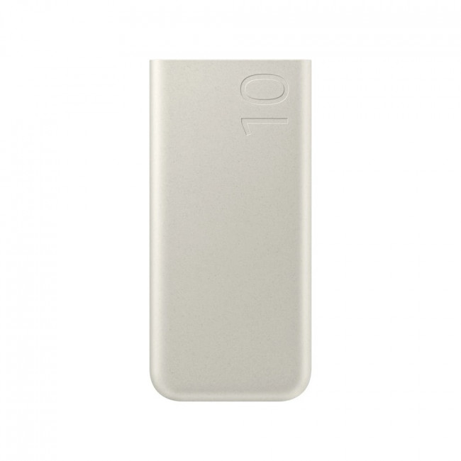 Samsung Fast Charge 25W Power Bank 10000mAh με 2 Θύρες Type-C - Beige - EB-P3400XUEGEU