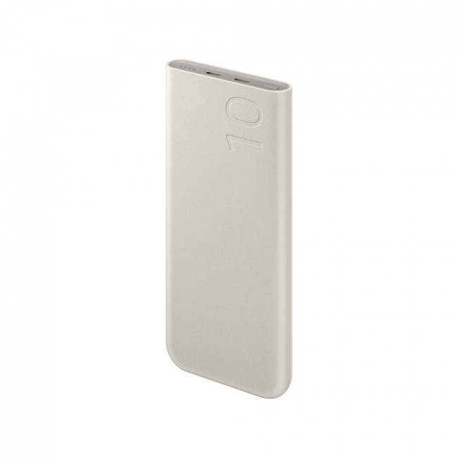 Samsung Fast Charge 25W Power Bank 10000mAh με 2 Θύρες Type-C - Beige - EB-P3400XUEGEU