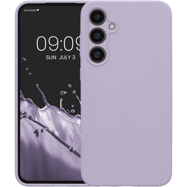 KW Samsung Galaxy S23 FE Θήκη Σιλικόνης TPU - Lavender - KWM000021LO004C