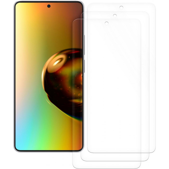 KW Xiaomi Redmi Note 13 Pro 5G / Poco X6 5G - Τρεις Μεμβράνες Προστασίας Οθόνης - Διάφανες - KWM000020LI001C