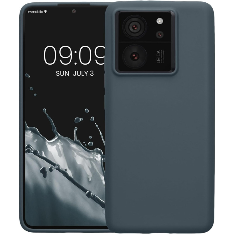 KW Xiaomi 13T / 13T Pro Θήκη Σιλικόνης TPU - Dark Slate