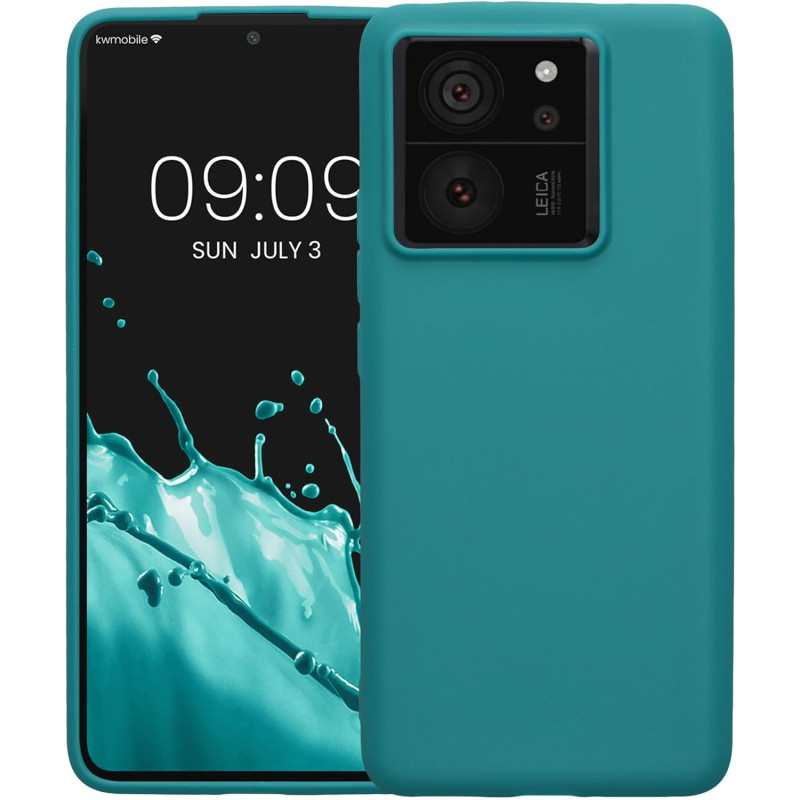 KW Xiaomi 13T / 13T Pro Θήκη Σιλικόνης TPU - Matte Petrol