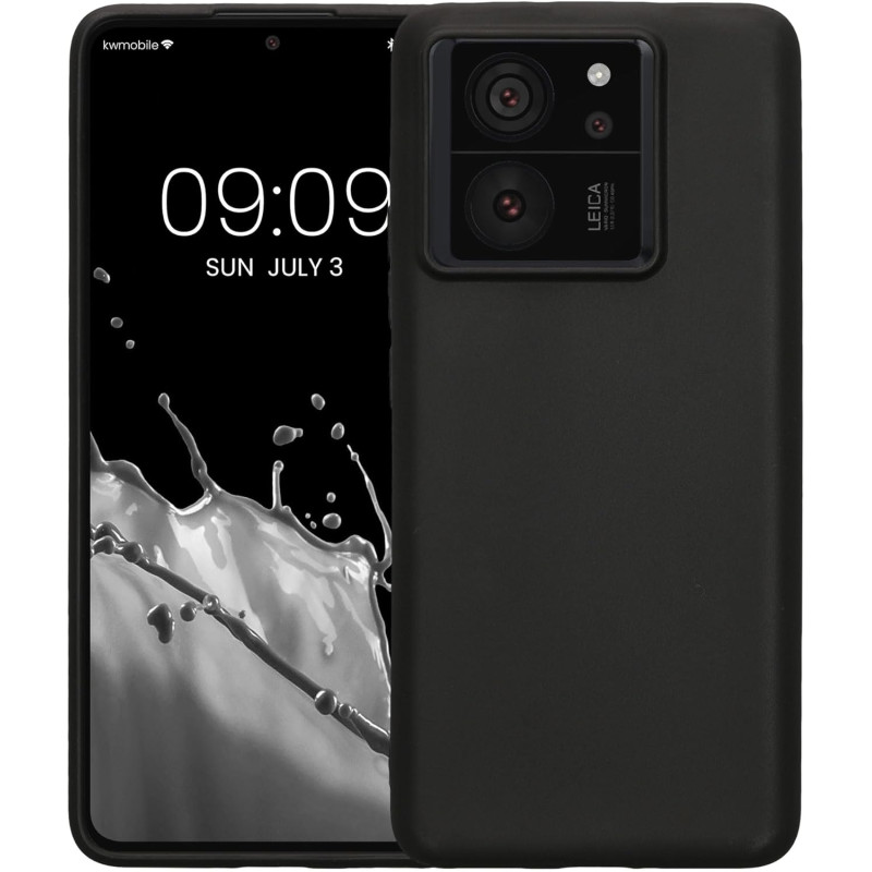 KW Xiaomi 13T / 13T Pro Θήκη Σιλικόνης TPU - Matte Black