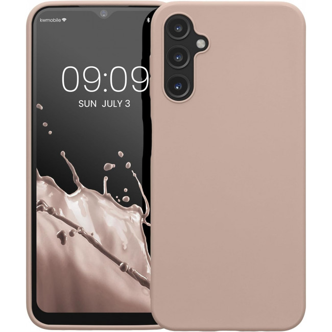 KW Samsung Galaxy A14 5G Θήκη Σιλικόνης TPU - Dusky Pink