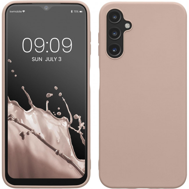 KW Samsung Galaxy A14 5G Θήκη Σιλικόνης TPU - Dusky Pink