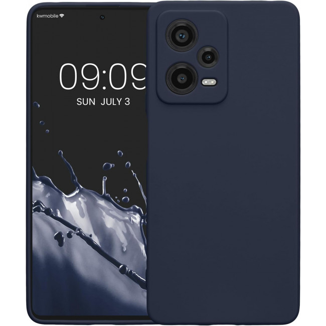 KW Xiaomi Redmi Note 12 Pro+ Θήκη Σιλικόνης TPU - Deep Ocean