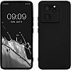 KW Xiaomi 13T / 13T Pro Θήκη Σιλικόνης Rubberized TPU - Black