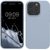 KW iPhone 15 Pro Θήκη Σιλικόνης Rubberized TPU - Light Blue