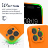 KW iPhone 15 Pro Θήκη Σιλικόνης Rubberized TPU - Fruity Orange