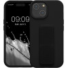 KW iPhone 15 Θήκη Σιλικόνης TPU με Finger Holder - Black