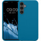 KW Samsung Galaxy S23 FE Θήκη Σιλικόνης Rubberized TPU - Caribbean Blue