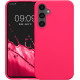 KW Samsung Galaxy S23 FE Θήκη Σιλικόνης Rubberized TPU - Neon Pink