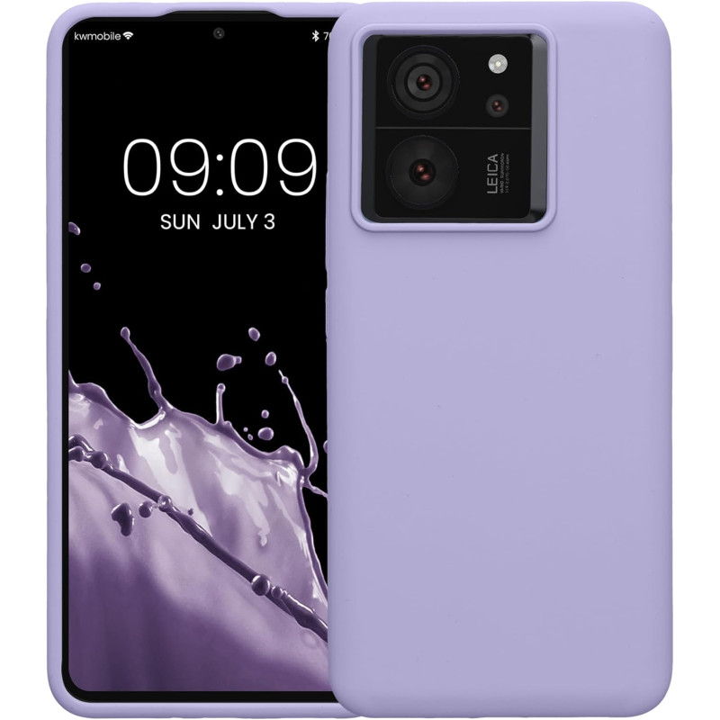 KW Xiaomi 13T / 13T Pro Rubberized TPU Θήκη Σιλικόνης - Lavender