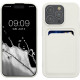 KW iPhone 15 Pro Θήκη Σιλικόνης TPU με Υποδοχή για Κάρτα - White