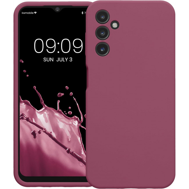 KW Samsung Galaxy A14 5G Θήκη Σιλικόνης Rubberized TPU - Orchid Purple