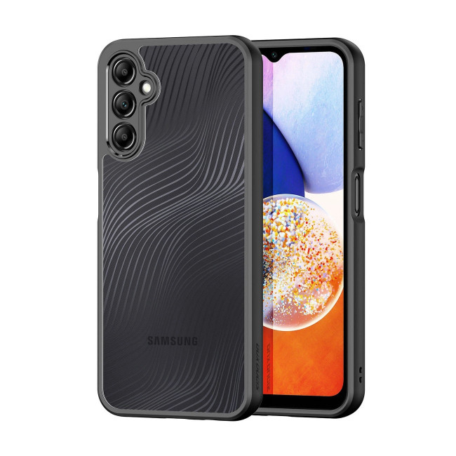 Dux Ducis Samsung Galaxy A15 4G / A15 5G Aimo Series Σκληρή Θήκη με Πλαίσιο Σιλικόνης - Black