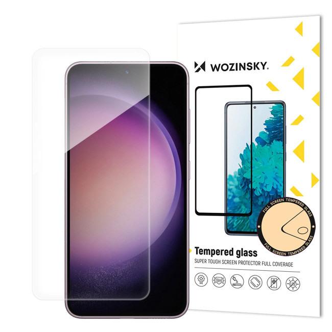 Wozinsky Samsung Galaxy S24 0.33mm 2.5D 9H Anti Fingerprint Tempered Glass Αντιχαρακτικό Γυαλί Οθόνης - Clear