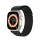 Dux Ducis Λουράκι Apple Watch 2 / 3 / 4 / 5 / 6 / 7 / 8 / 9 / SE / SE 2 / ULTRA / ULTRA 2 - 42 / 44 / 45 / 49 mm GS Version Steel Buckle Sport Λουράκι από Νάυλον - Black