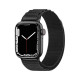 OEM Λουράκι Apple Watch 2 / 3 / 4 / 5 / 6 / 7 / 8 / 9 / SE / SE 2 / ULTRA / ULTRA 2 - 42 / 44 / 45 / 49 mm Alpine Λουράκι από Νάυλον - Black