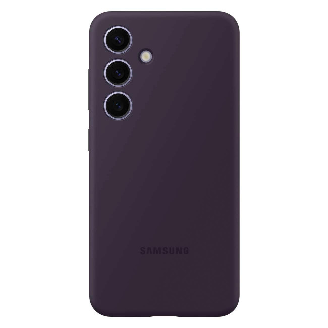 Samsung Silicone Cover Samsung Galaxy S24 Θήκη Σιλικόνης - Dark Purple - EF-PS921TEEGWW