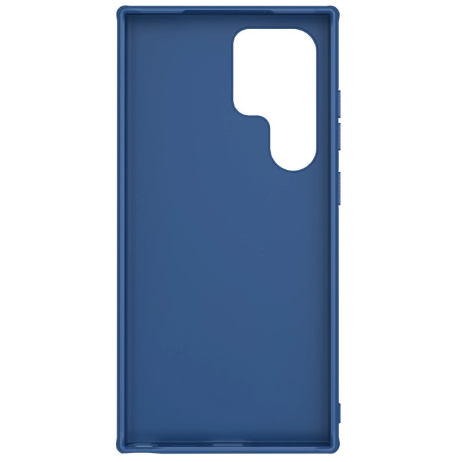 Nillkin Samsung Galaxy S24 Ultra Super Frosted Shield Pro Σκληρή Θήκη με Πλαίσιο Σιλικόνης - Blue