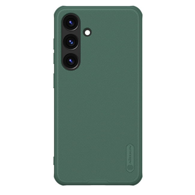 Nillkin Samsung Galaxy S24 Super Frosted Shield Pro Σκληρή Θήκη με Πλαίσιο Σιλικόνης - Green