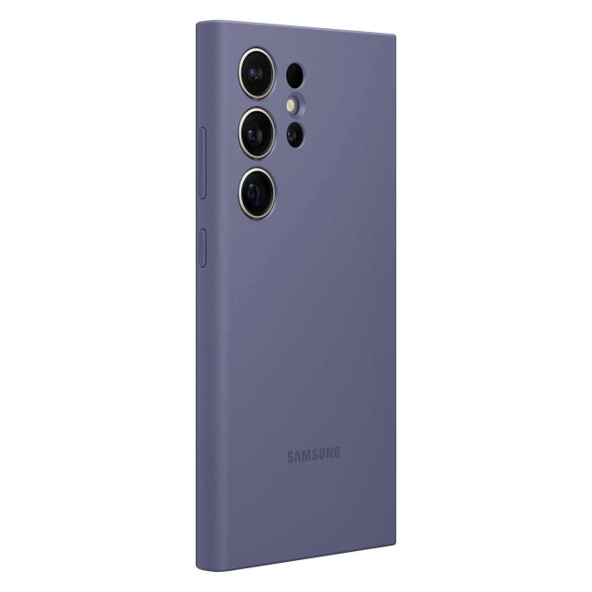 Samsung Silicone Cover Samsung Galaxy S24 Ultra Θήκη Σιλικόνης - Purple - EF-PS928TVEGWW