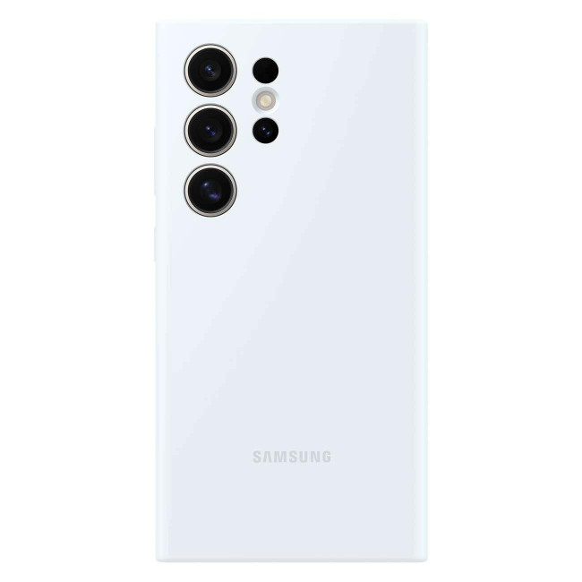 Samsung Silicone Cover Samsung Galaxy S24 Ultra Θήκη Σιλικόνης - White - EF-PS928TWEGWW