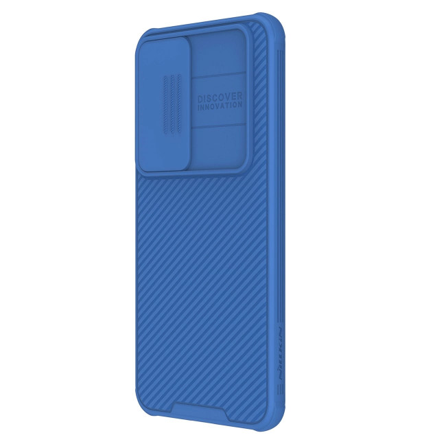 Nillkin Samsung Galaxy S24 CamShield Pro Σκληρή Θήκη με Κάλυμμα για την Κάμερα - Blue