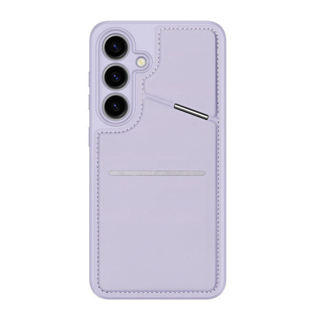 Dux Ducis Samsung Galaxy S24+ Rafi II Mag Anti-RFID Θήκη με Υποδοχή για Κάρτες / Stand και MagSafe - Purple