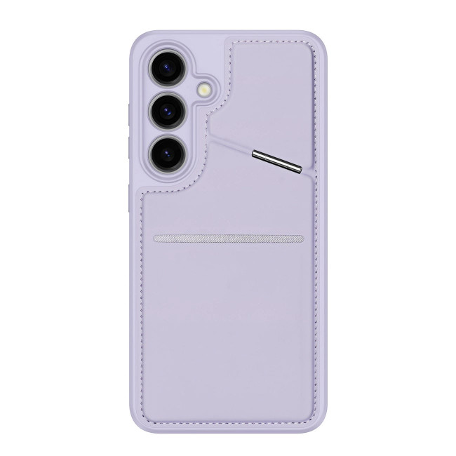 Dux Ducis Samsung Galaxy S24 Rafi II Mag Anti-RFID Θήκη με Υποδοχή για Κάρτες / Stand και MagSafe - Purple